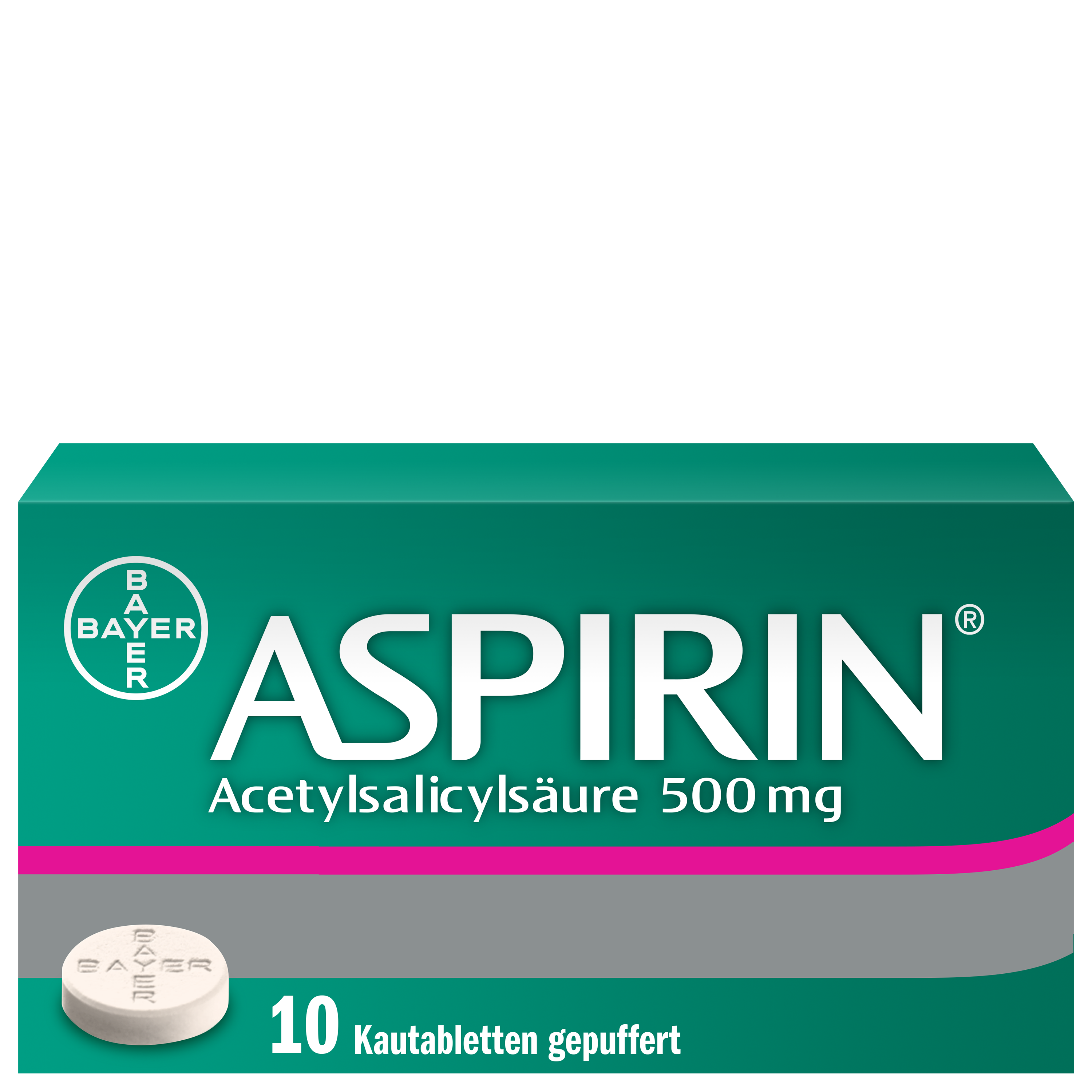 ASPIRINE cpr croquer 500 mg sach 10 pce