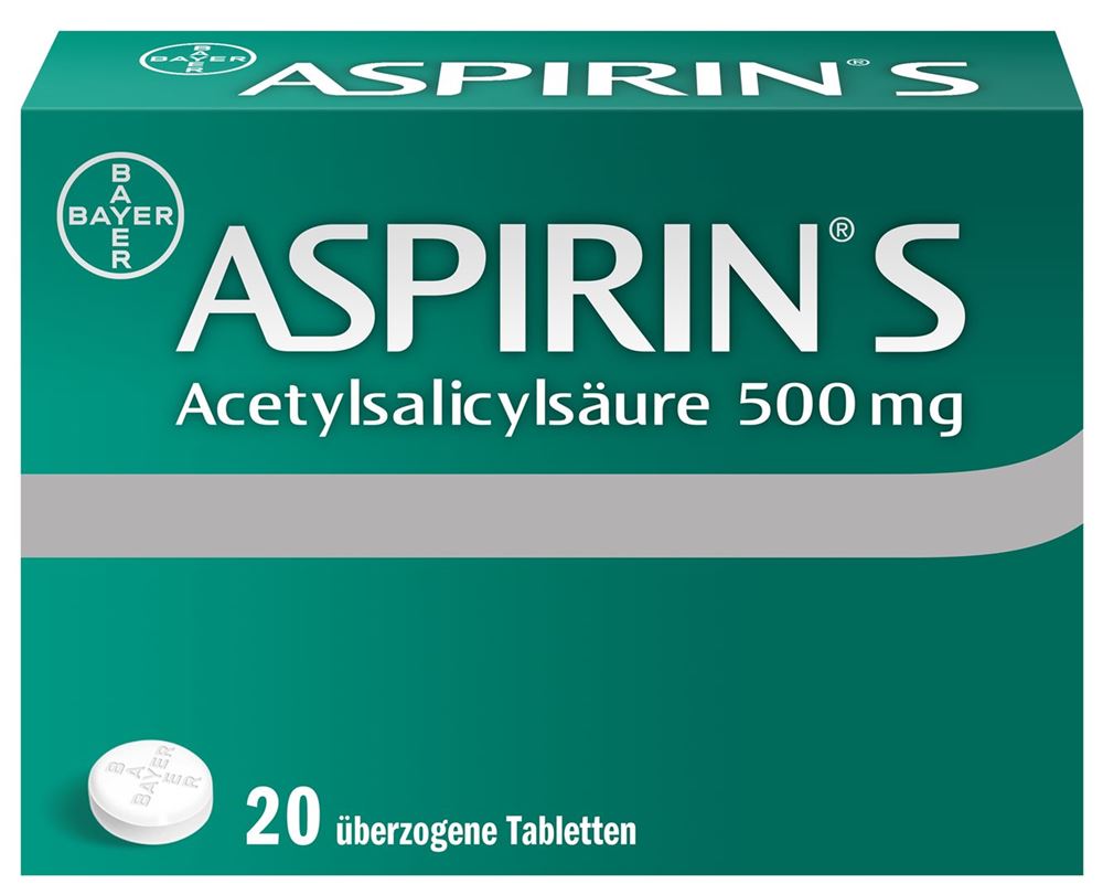 ASPIRINE S 500 mg, image principale
