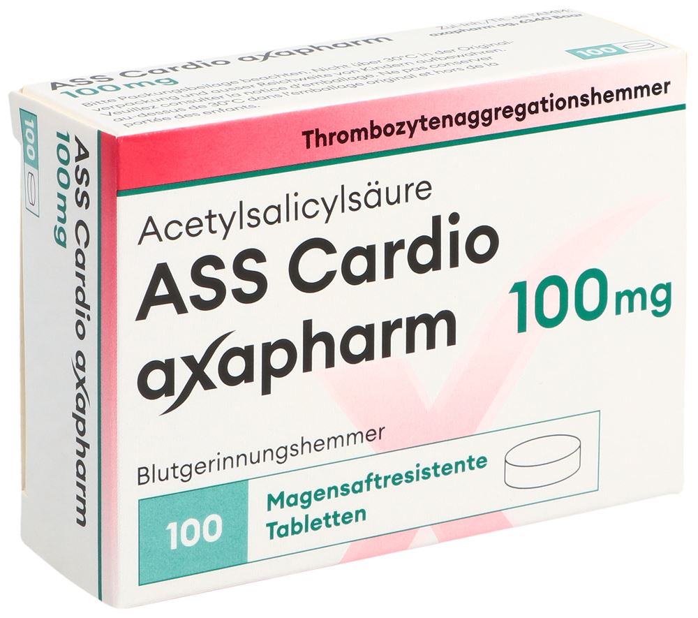 ASS axapharm 100 mg, Hauptbild