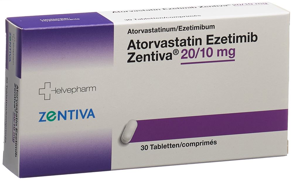 EZETIMIBE ATORVASTATINE Ezetimib Zentiva