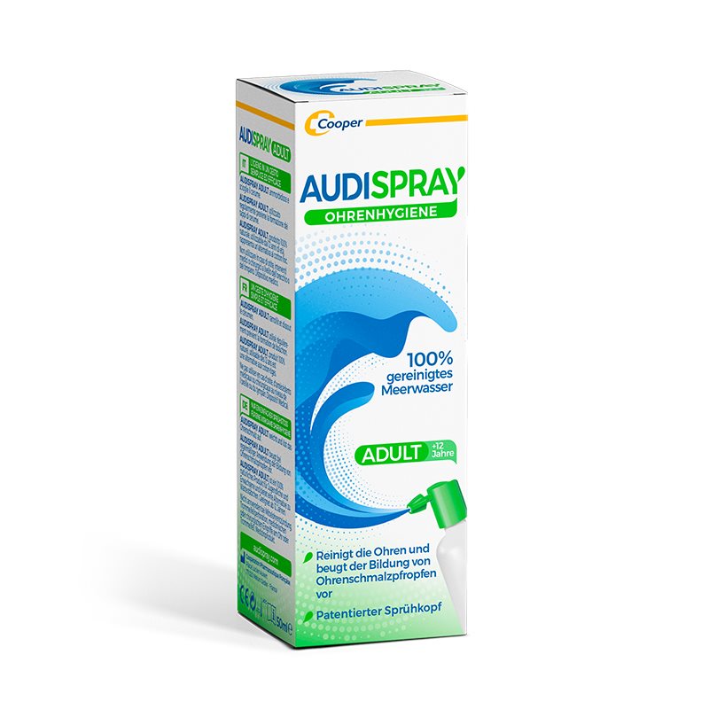 AUDISPRAY Adult Hygiène des oreilles