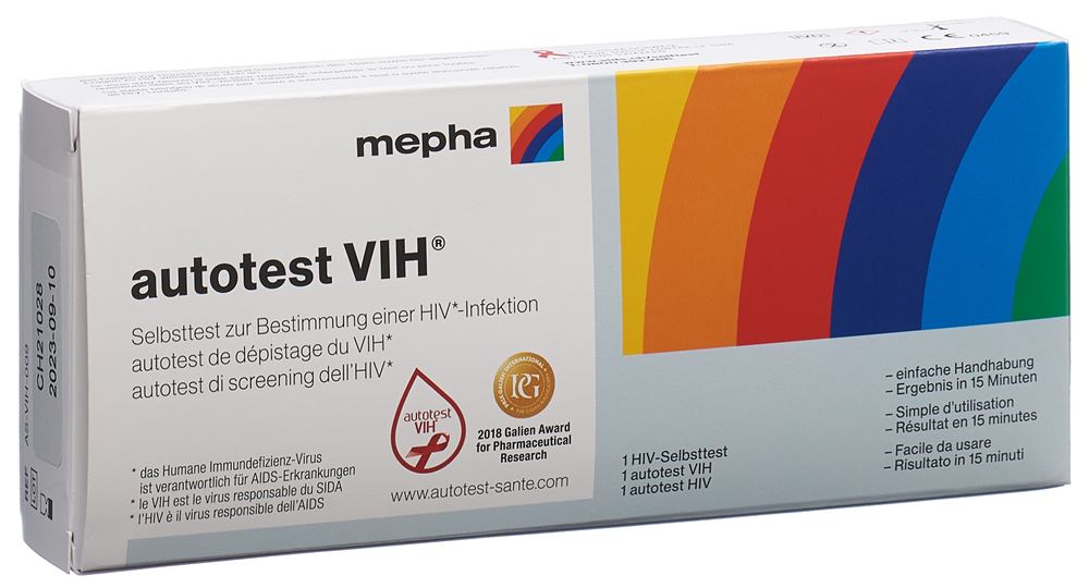 AUTOTEST Selbsttest zur Bestimmung einer HIV-Infektion, Hauptbild