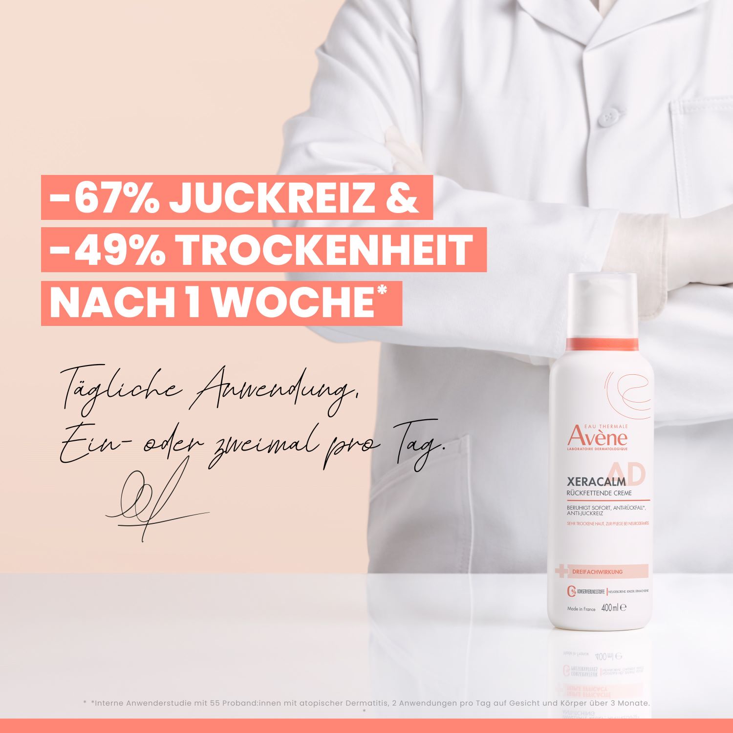 AVENE XeraCalm A.D crème, image 4 sur 5