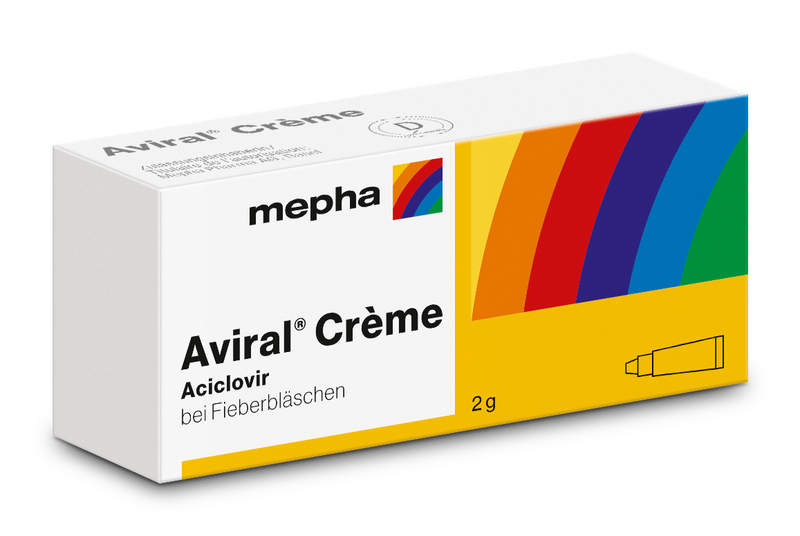 AVIRAL crème tb 2 g