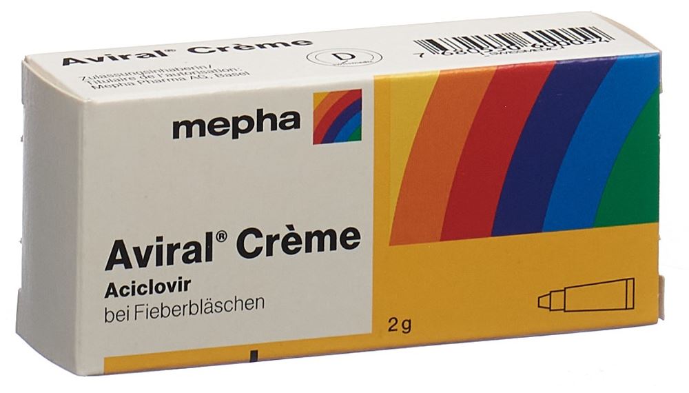 AVIRAL crème tb 2 g, image principale