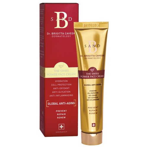B SAND The Swiss Power Facecream, Hauptbild