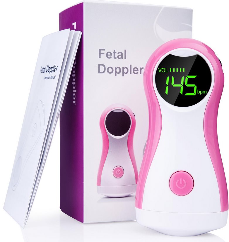 BABYSOUNDS Doppler Fœtal avec affichage numérique des battements cardiaques par LED, image 2 sur 4