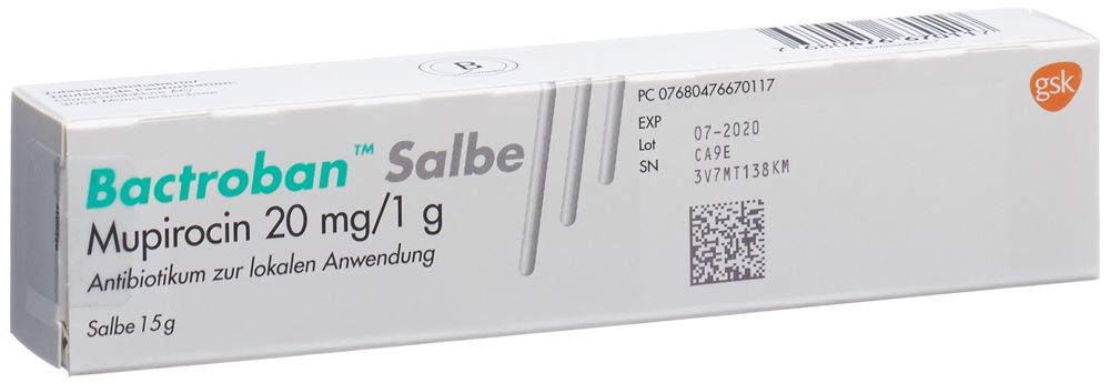 BACTROBAN Salbe Tb 15 g