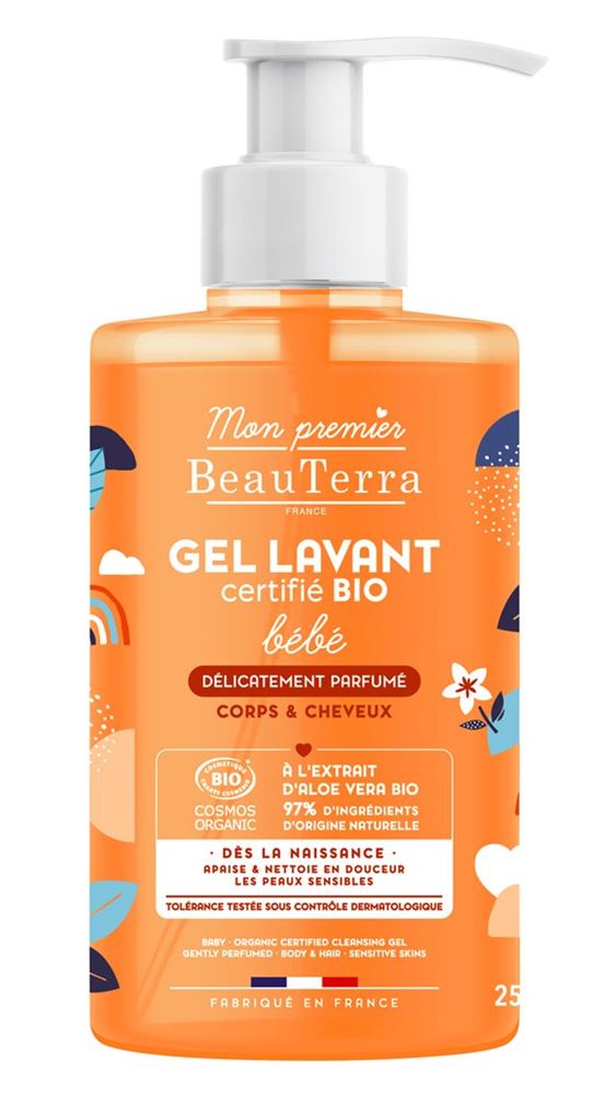 BEAUTERRA gel douche bébé, image principale