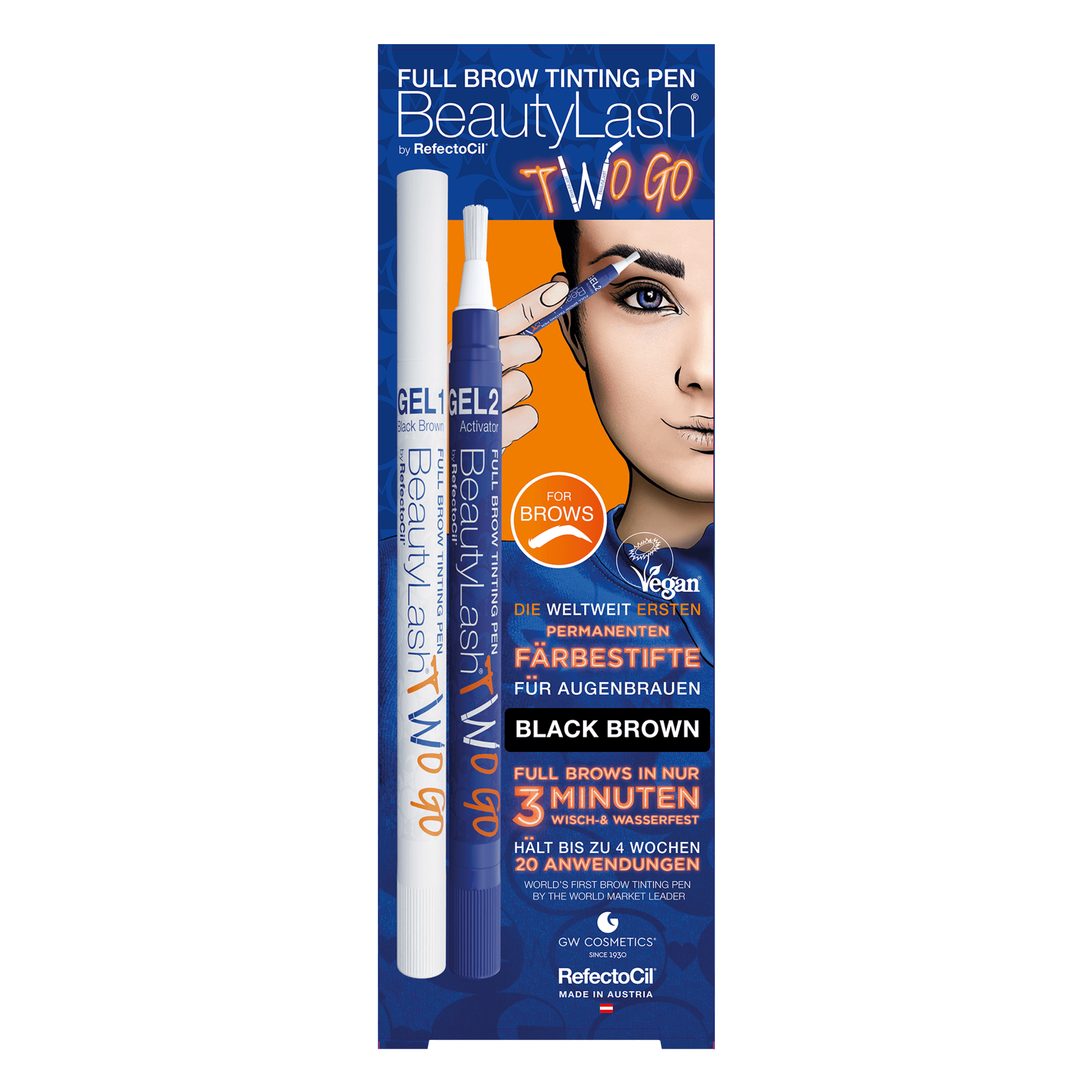 BEAUTYLASH Full Brow Tinting Pen Two Go
