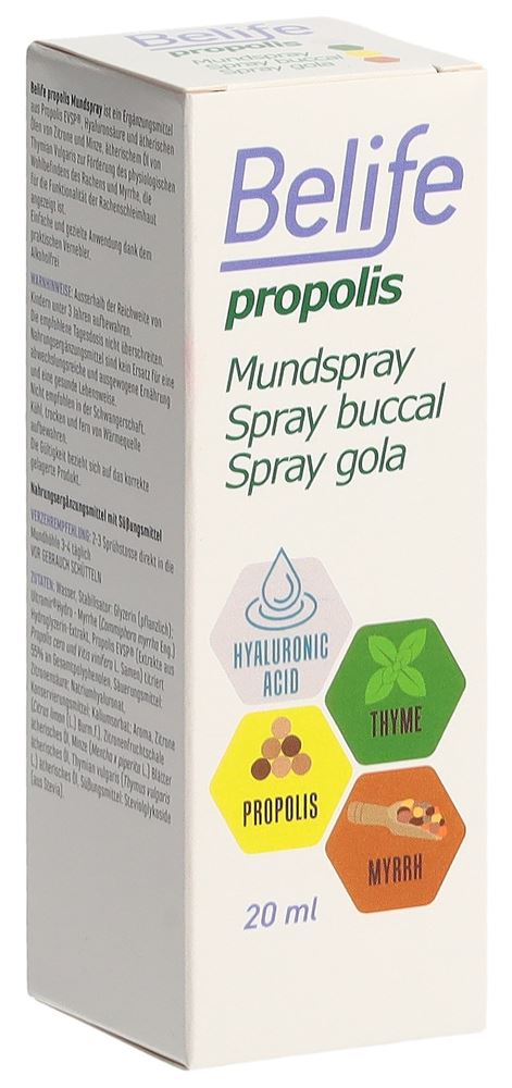 Belife Propolis Mundspray, Hauptbild
