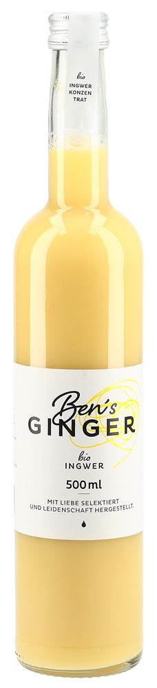 BEN'S GINGER Ingwerkonzentrat