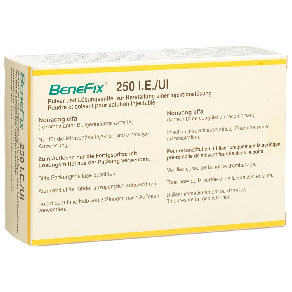 BENEFIX subst sèche 250 IE avec solvant flac 5 ml