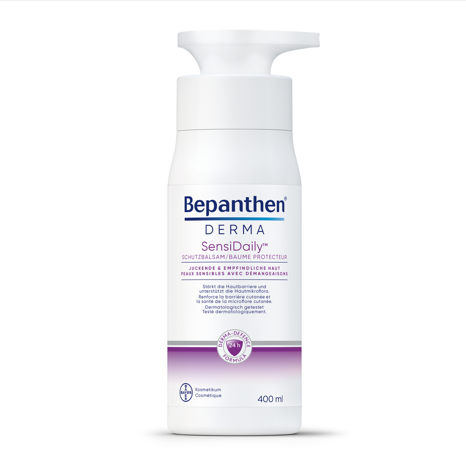 BEPANTHEN DERMA SensiDaily, Körperbalsam bei juckender, empfindlicher Haut, Hauptbild