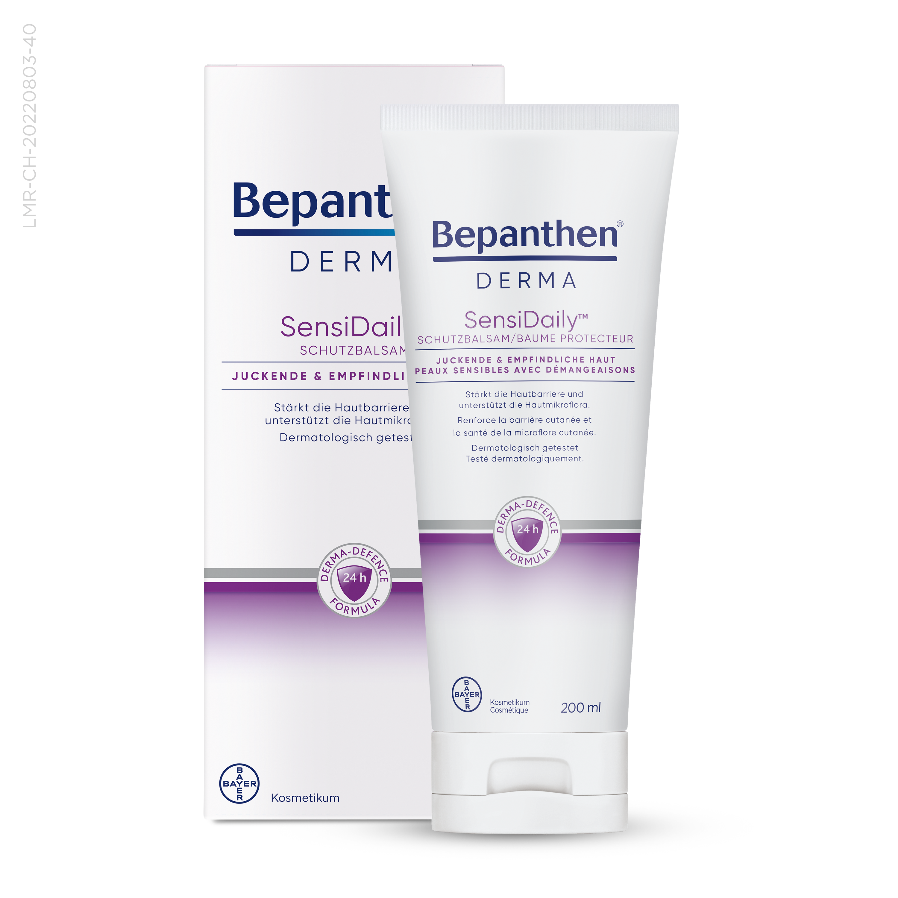 BEPANTHEN DERMA SensiDaily, Körperbalsam bei juckender, empfindlicher Haut, Hauptbild