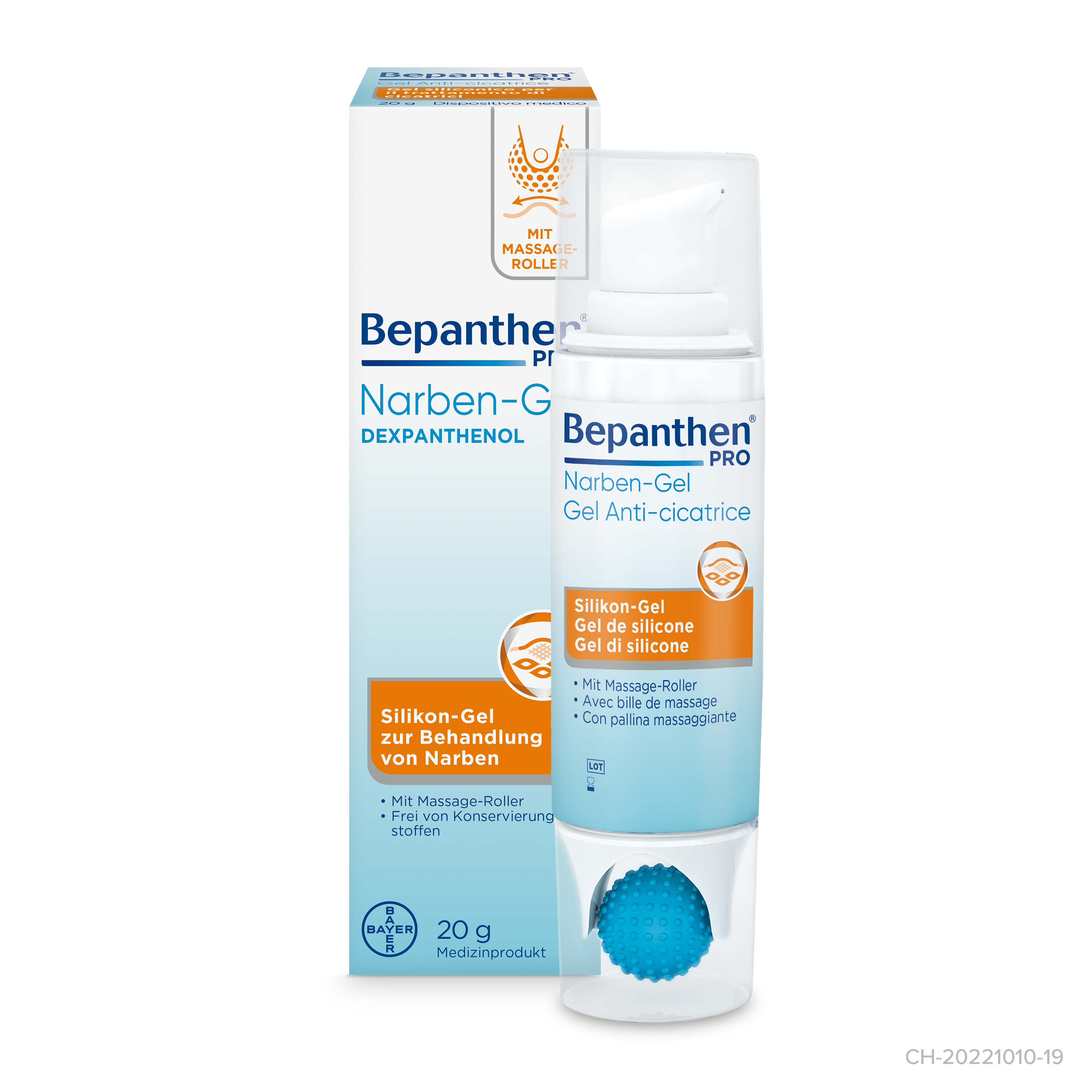 BEPANTHEN PRO anti-cicatrice gel, image principale