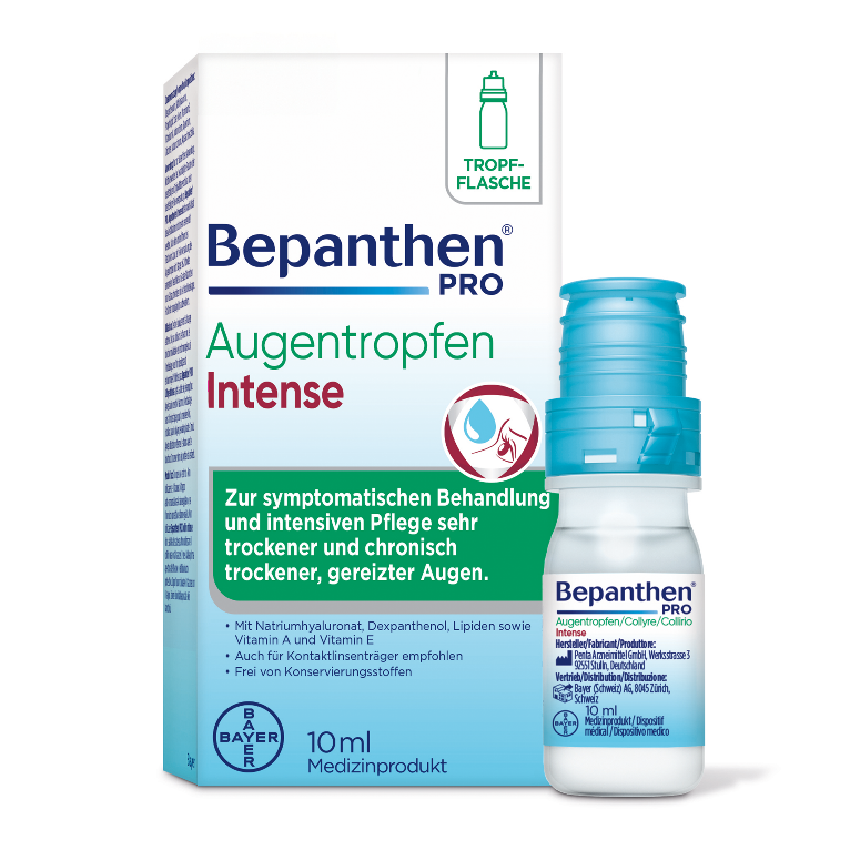 BEPANTHEN PRO Augentropfen Intense, Hauptbild