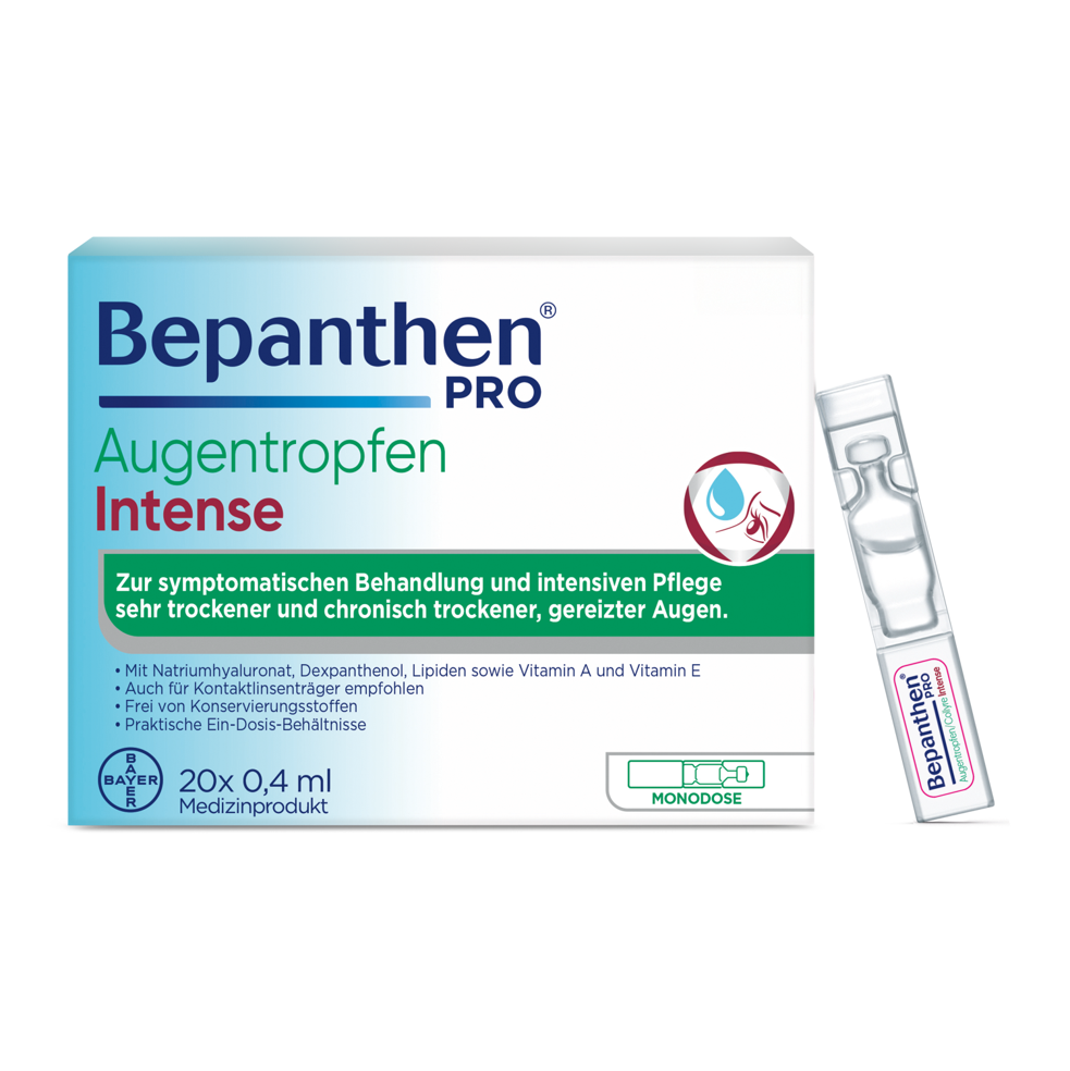 BEPANTHEN PRO Augentropfen Intense, Hauptbild