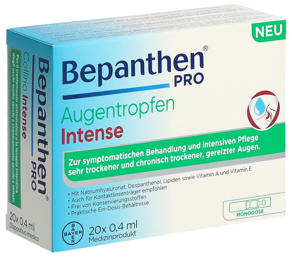 BEPANTHEN PRO Augentropfen Intense