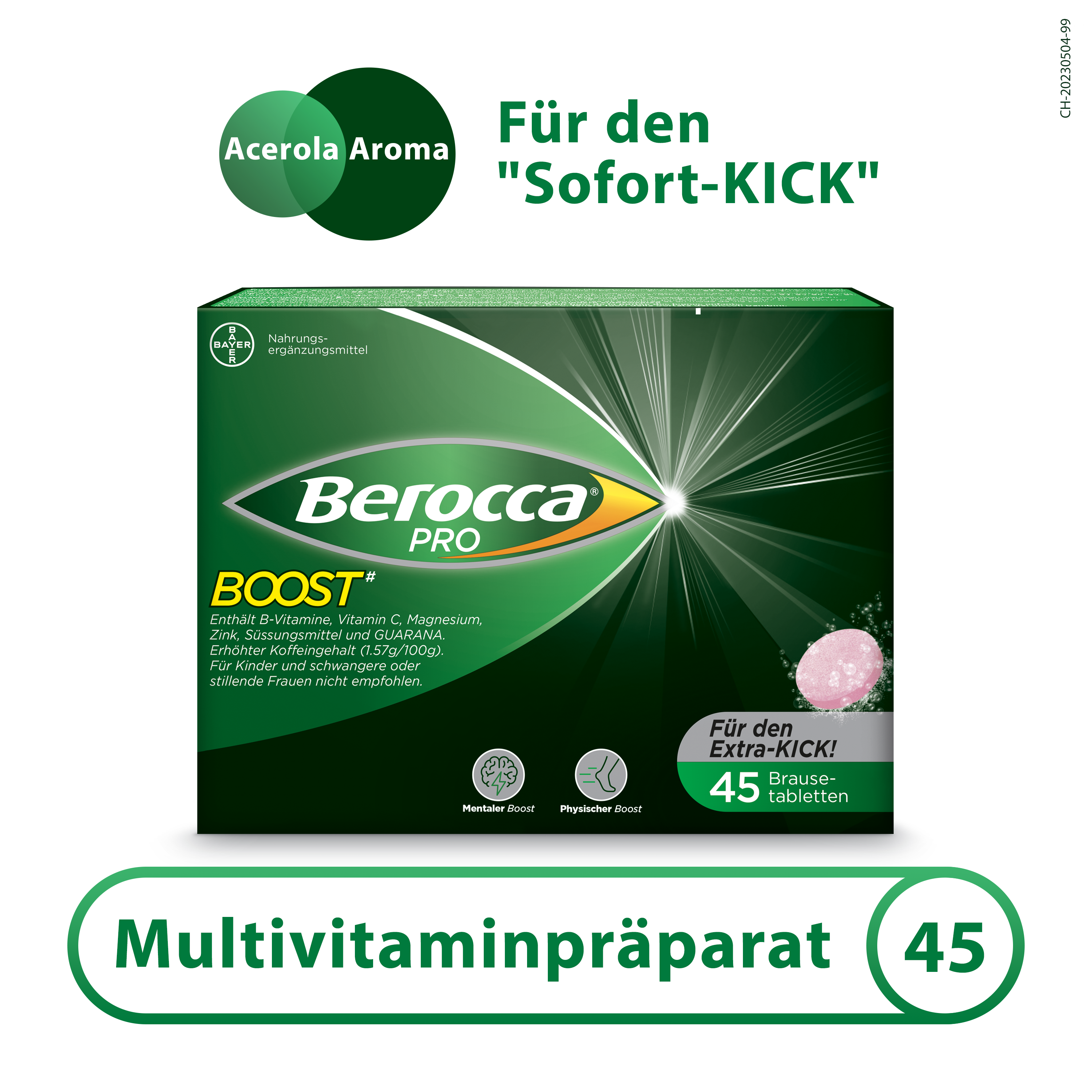 BEROCCA PRO Boost Brausetabletten, für den Sofort-Kick, Bild 2 von 5