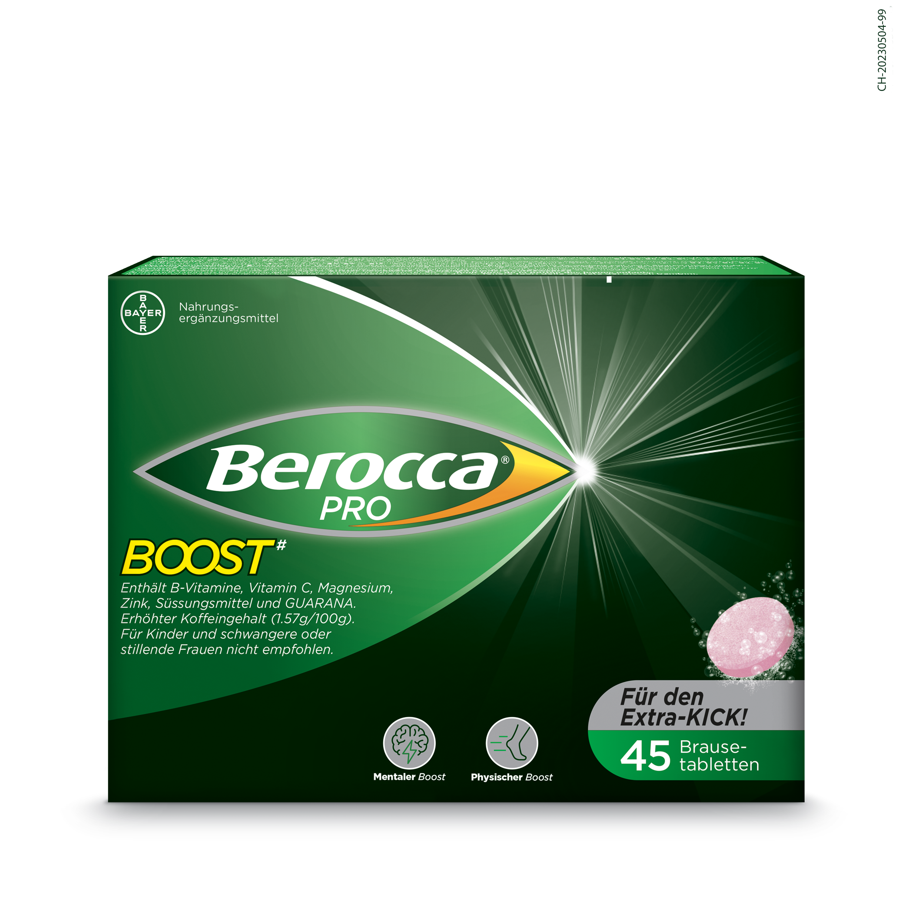 BEROCCA PRO Boost Brausetabletten, für den Sofort-Kick, Hauptbild