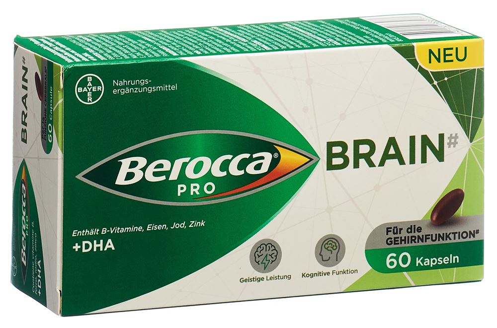 BEROCCA Pro Brain Kapseln, mit DHA 