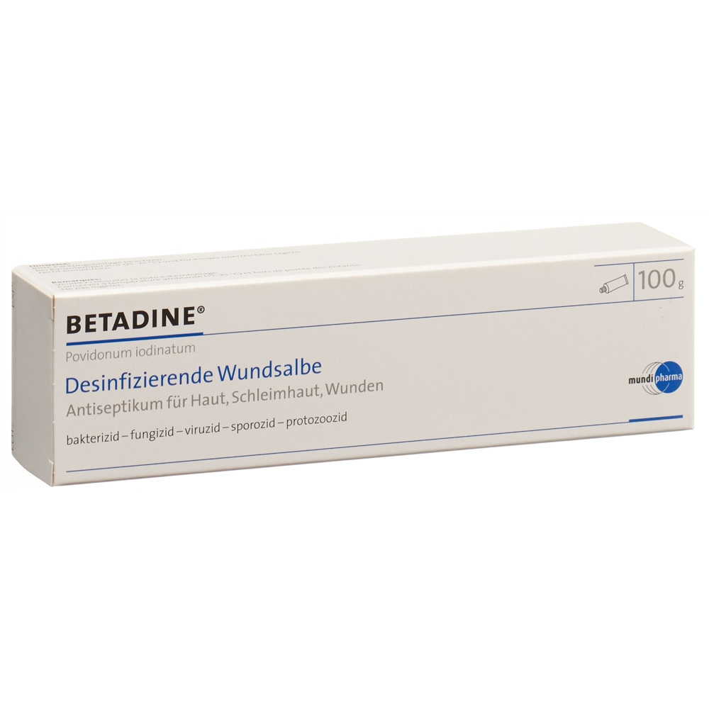 Betadine desinfizierende Wundsalbe