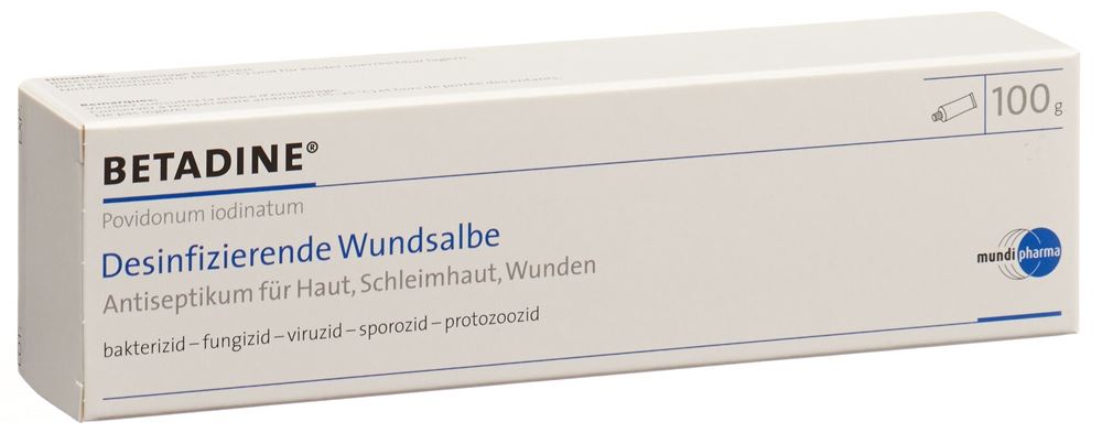 Betadine desinfizierende Wundsalbe