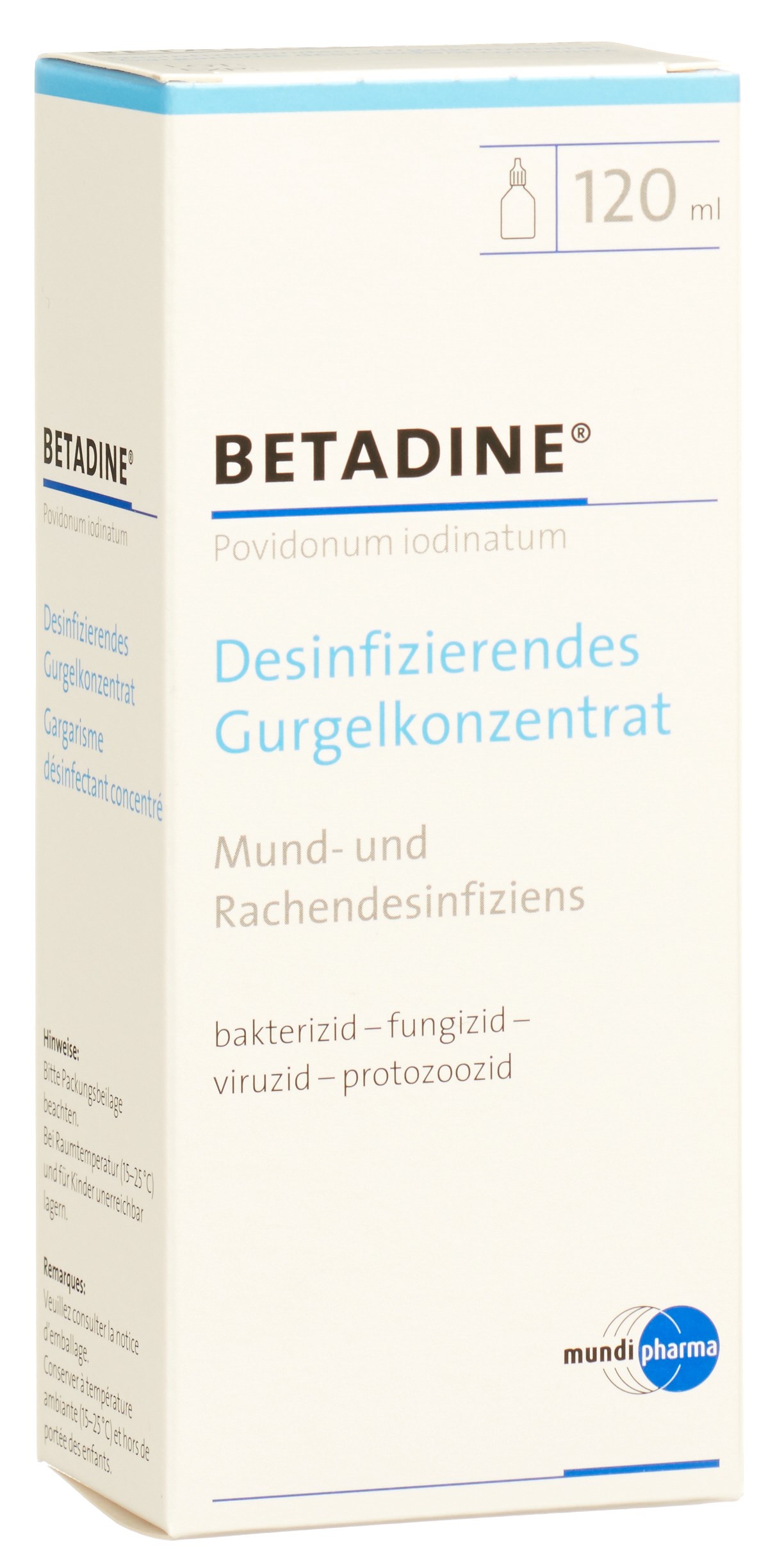 Betadine gargarisme concentré désinfectant