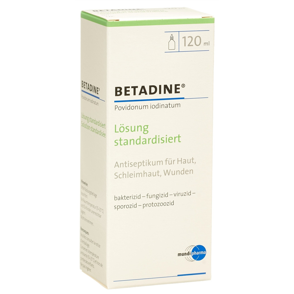 Betadine solution désinfectante