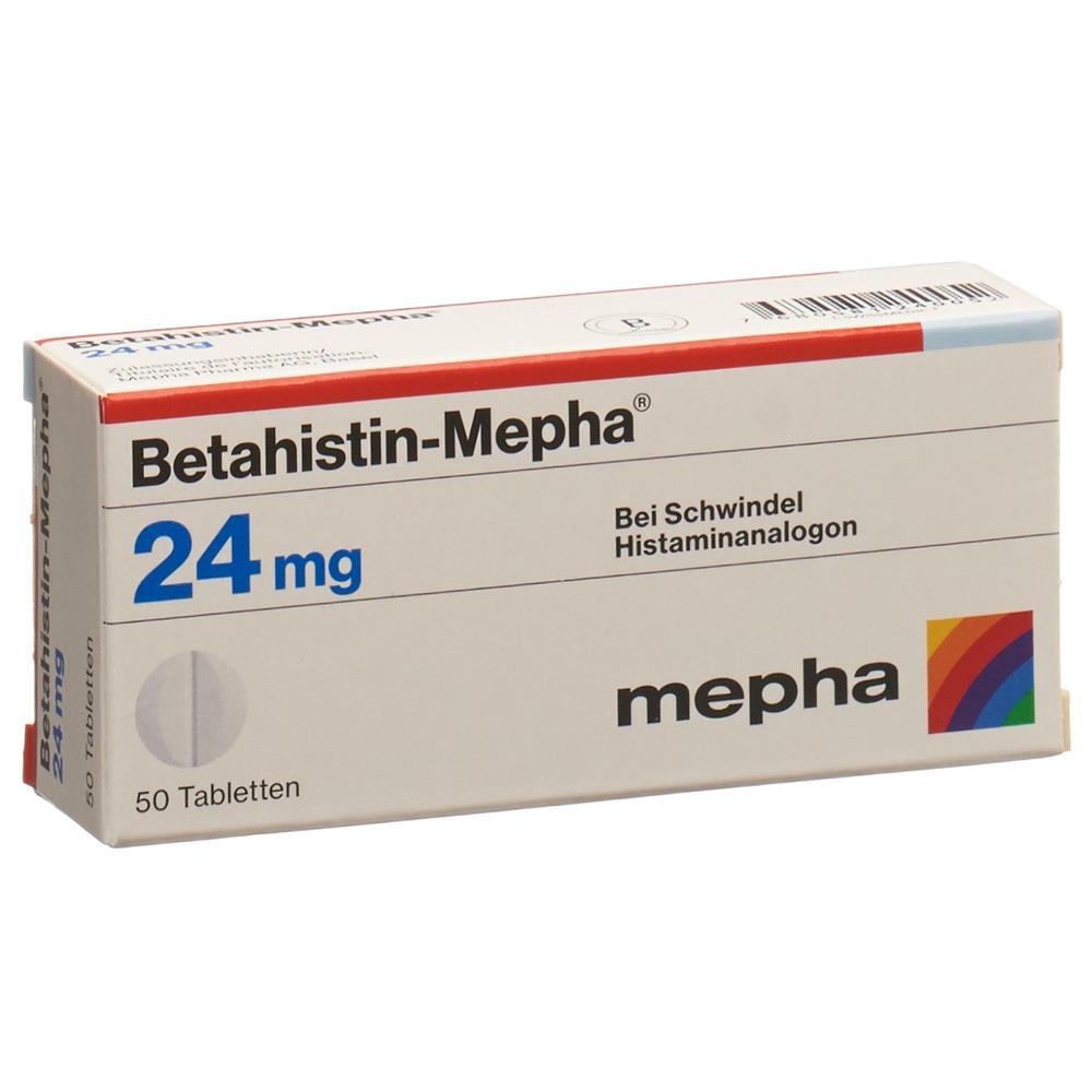 BETAHISTINE Mepha 24 mg, image principale