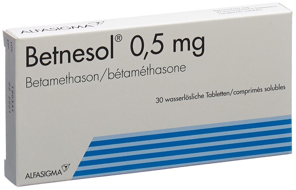 BETNESOL cpr 0.5 mg blist 30 pce, image principale