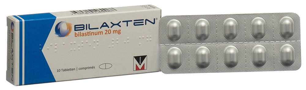 BILAXTEN cpr 20 mg blist 10 pce, image 2 sur 5