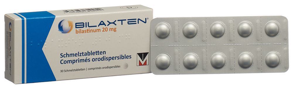 BILAXTEN cpr orodisp 20 mg blist 30 pce, image 3 sur 5