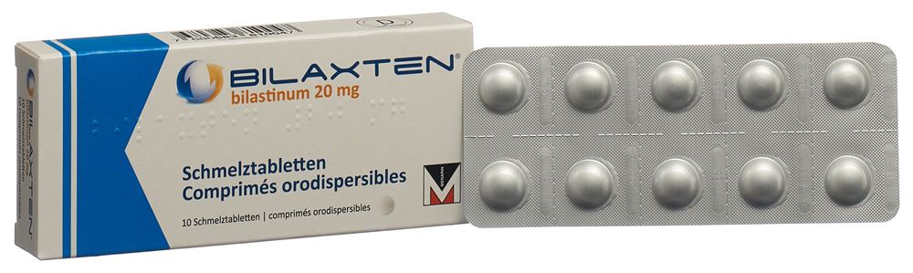 BILAXTEN Schmelztabl 20 mg Blist 10 Stk, Bild 2 von 5