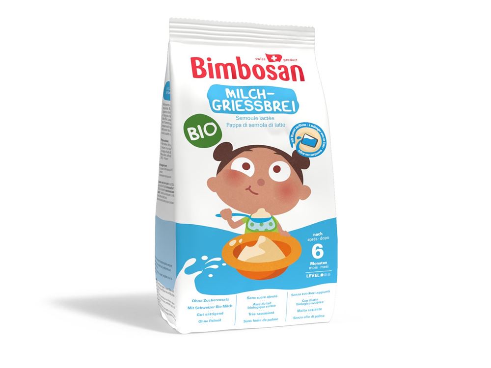 BIMBOSAN Bio-Milchgriessbrei