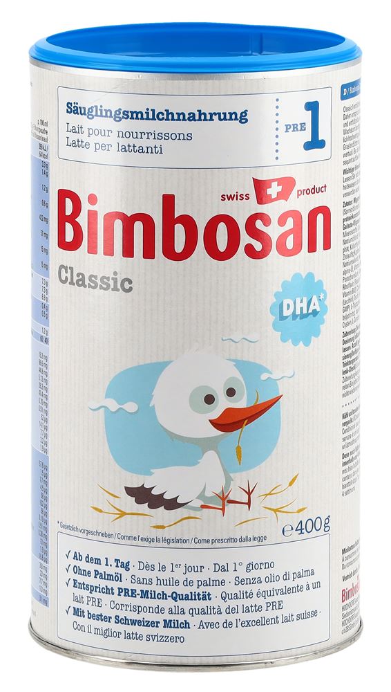 BIMBOSAN Classic 1 lait pour nourrissons