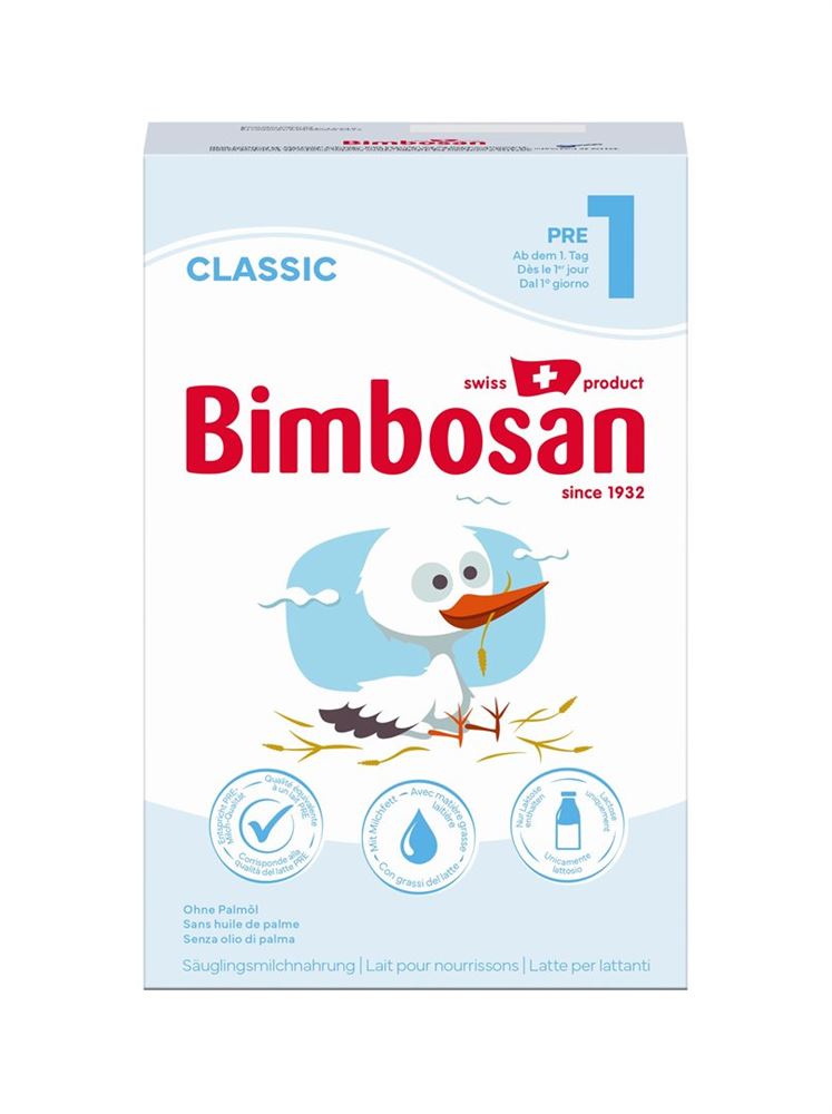BIMBOSAN Classic PRE-1 Säuglingsmilchnahrung