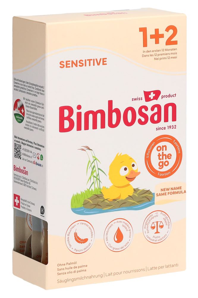 BIMBOSAN Sensitive 1+2 Säuglingsanfangsnahrung
