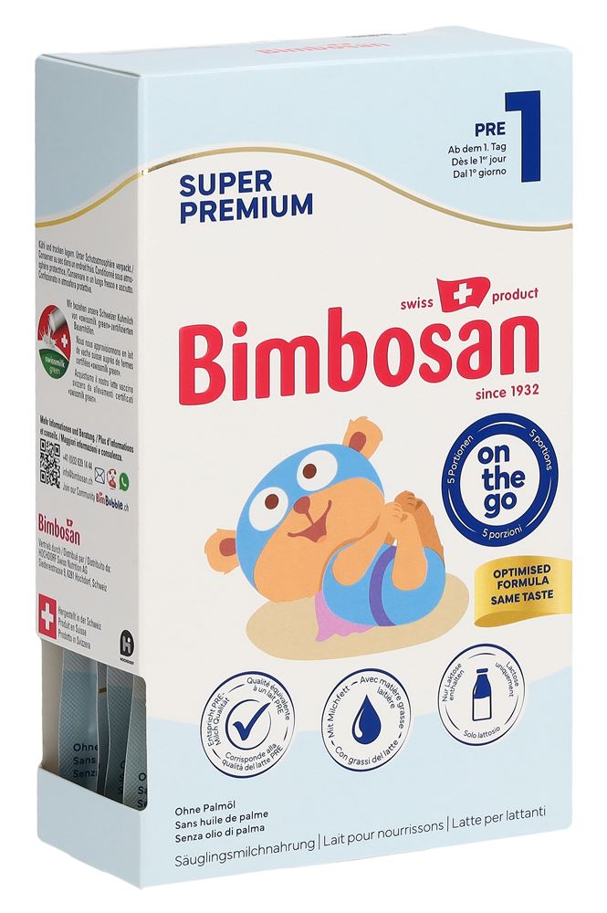 BIMBOSAN Super Premium PRE-1 lait pour nourrissons