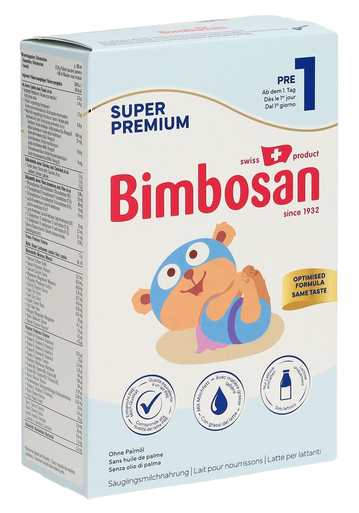 BIMBOSAN Super Premium PRE-1 Säuglingsmilchnahrung