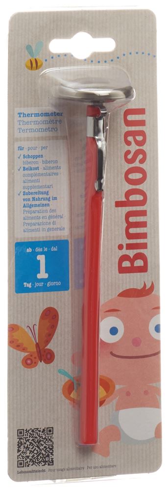 BIMBOSAN Thermomètre analog pour biberon