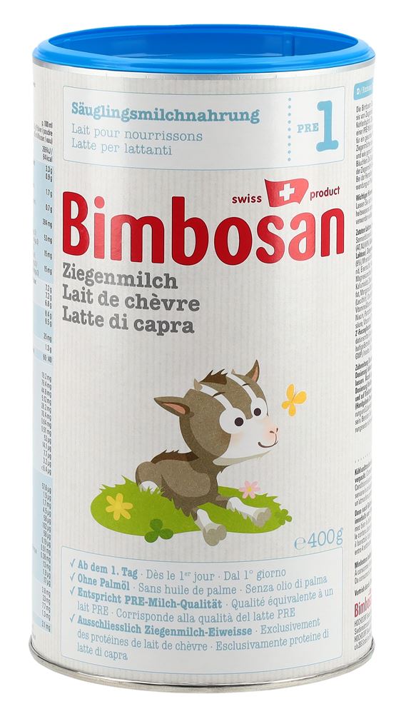 BIMBOSAN Ziegenmilch 1 Säuglingsmilch