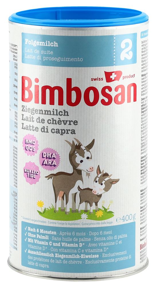 BIMBOSAN Ziegenmilch 2 Folgemilch
