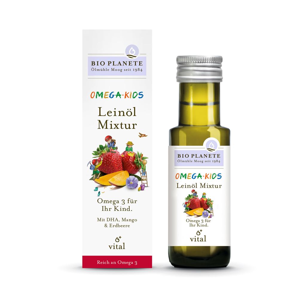 BIO PLANETE Omega Kids Leinöl-Mixtur