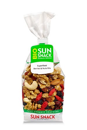 SUN SNACK mélange baies-cerneaux de Superfood