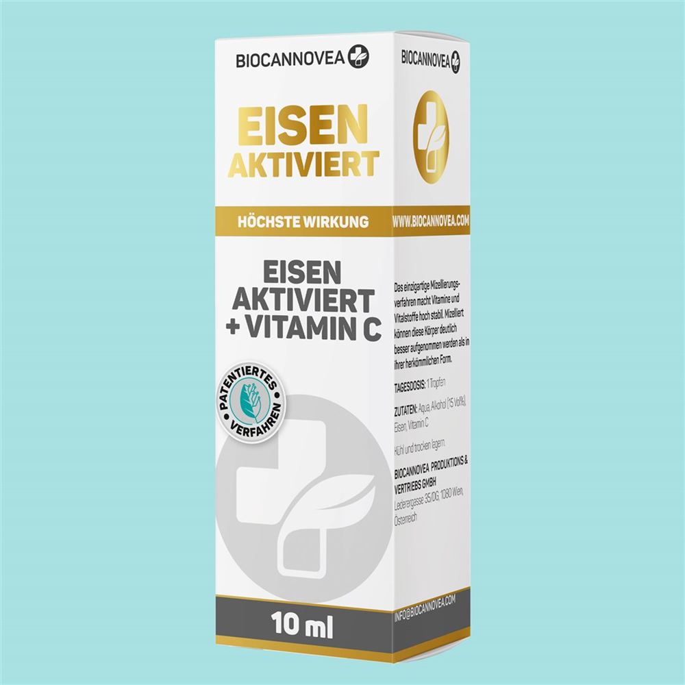 BIOCANNOVEA Eisen aktiviert & Vitamin C, Hauptbild