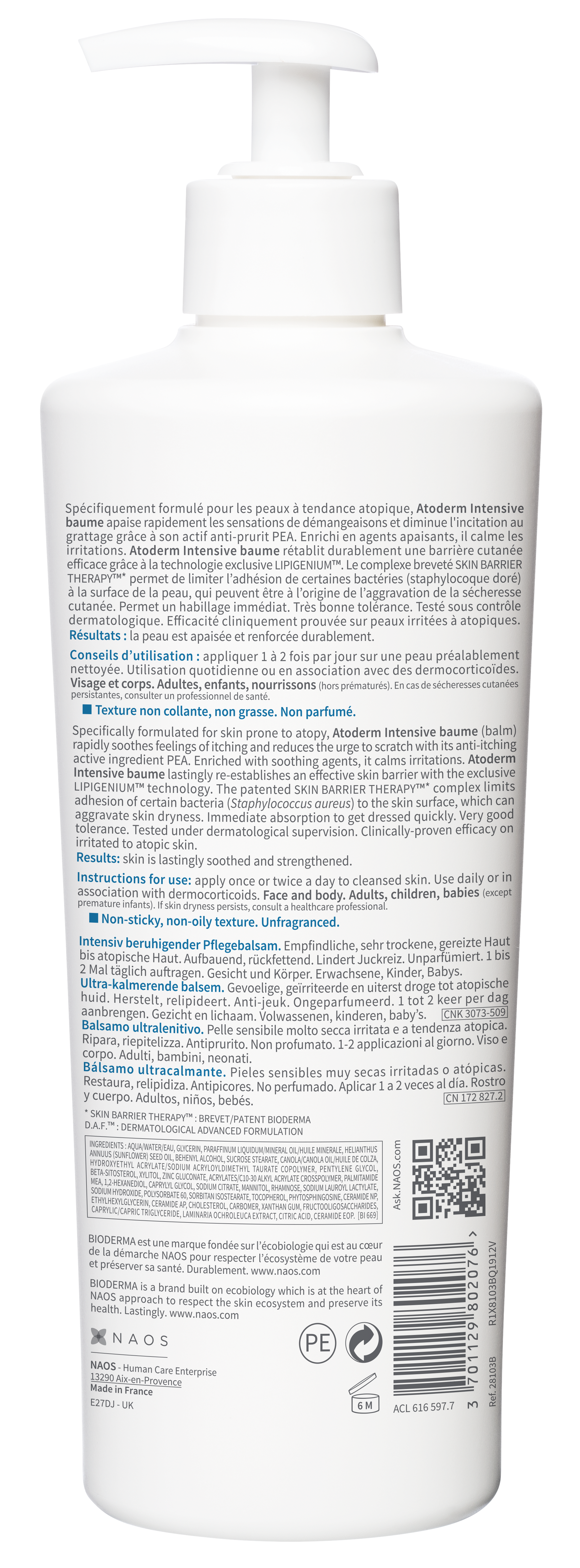 Bioderma Atoderm Intensive Baume, Bild 2 von 2