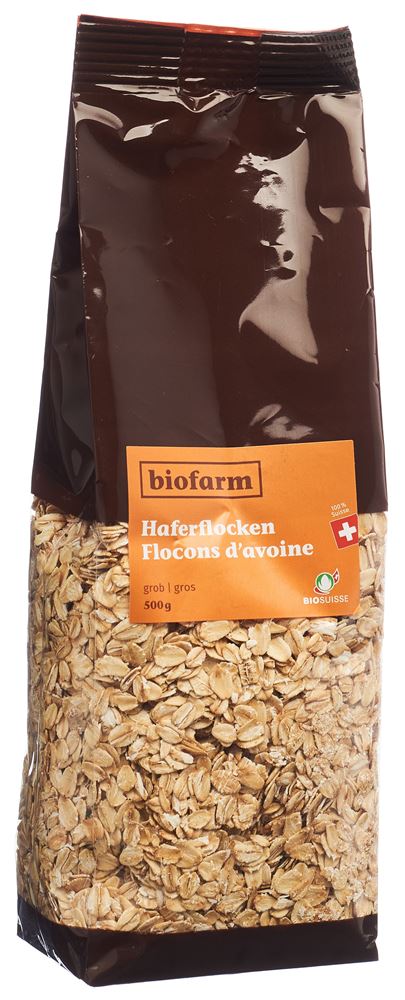 Biofarm flocons d'avoine gros