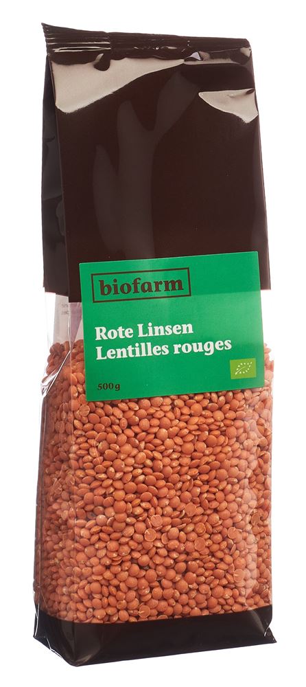 Biofarm lentilles rouges